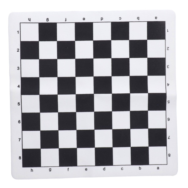 Schakbret Kun Schakbret PU Bærbar Blød Standard 35x35cm til Rejser Udendørs Camping
