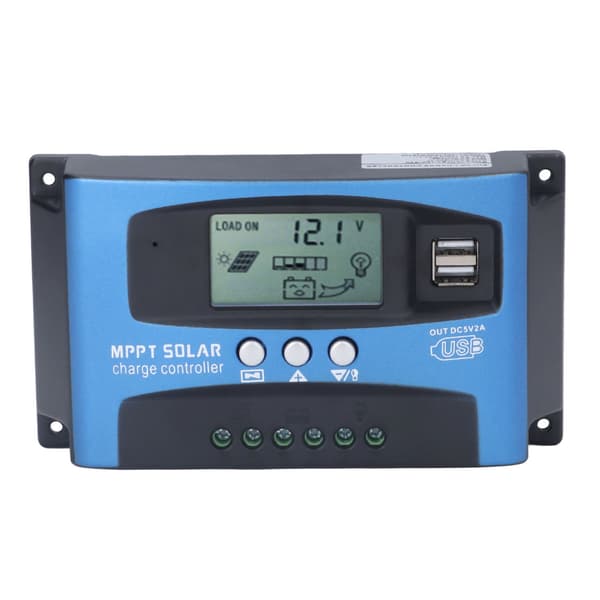 12V 24V Solar Charge Controller MPPT Photovoltaic Panel Charger LED Intelligent Street Light Controller 60A