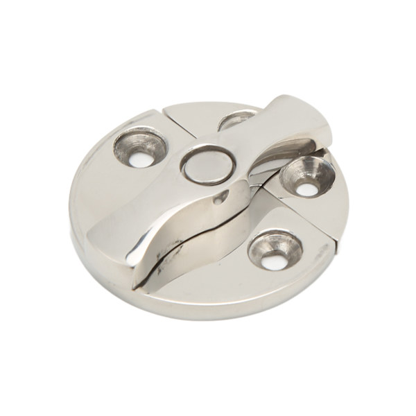 Båddørslåsspærre Rund 45 mm 180° rotation 316 rustfrit stål Universal til marinebåde