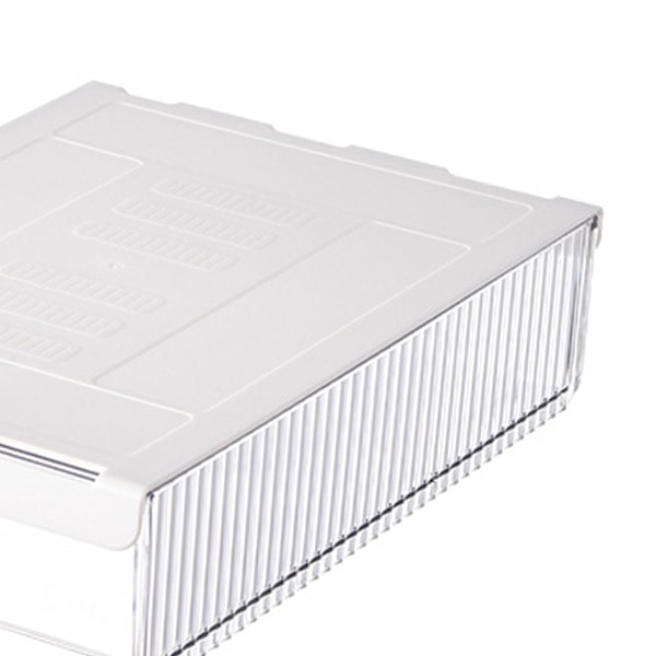 Transparent Under Bord Osynlig Organizer Under Skrivbord Monterad Utdragbar låda Under Skrivbord Osynlig låda Medium 21x6x17cm