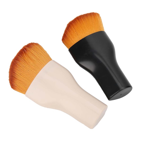 2st/set Kosmetisk borste Mjukt tätt hår Löst Powder Blush Brush Makeup Tool