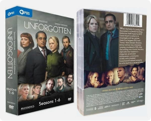 UnCompatible with gotten: The Complete Seasons 1-6 (DVD 12-Disc Box Set) engelsk version