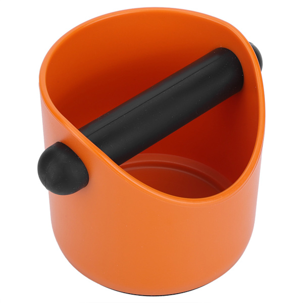 Mini kaffesump behållare halkfri Rak port Hushållsmaling hink Knack Bin Box (orange)