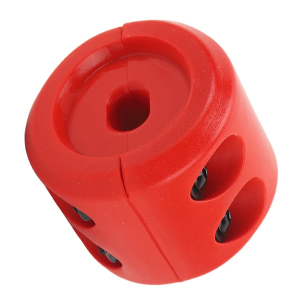 Winch Kabelkrog Stop Gummi Rope Line Hook Buffer med Hex Nøgle til ATV UTV SUV ORV Lastbiler Rød