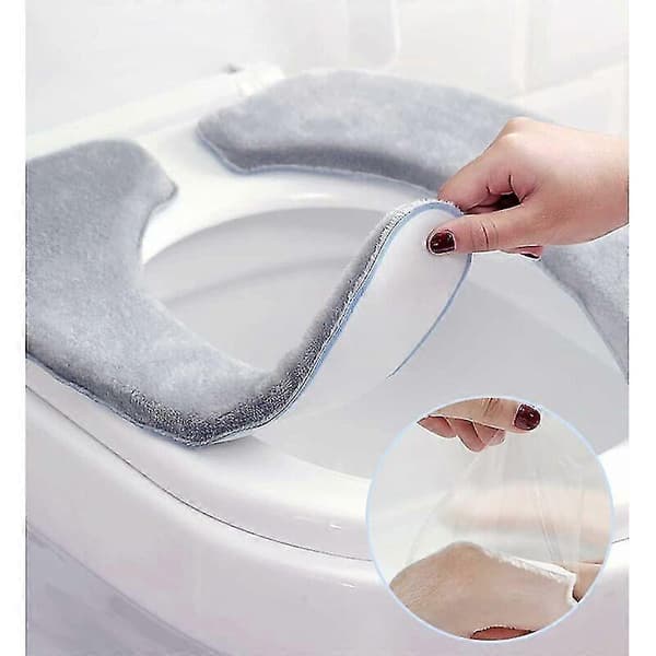 Pestävä WC-istuimen päällinen - harmaa