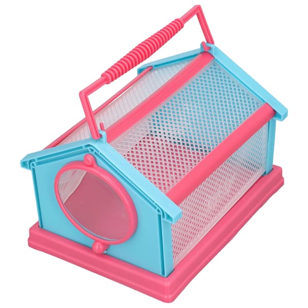 Insect Box Portable Handle Breathable Ventilated Cover Easy Observation Bug Catcher for Natural Exploration