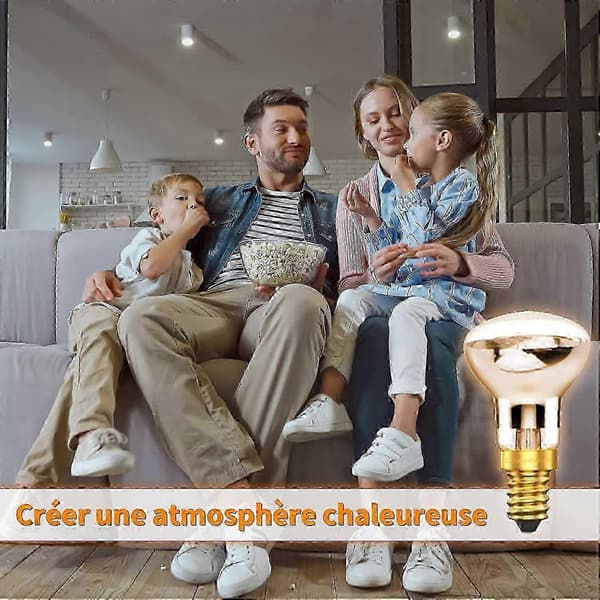 25W E14 Lavalampe R39 Reflektor Pære 25W E14 R39 Lavalampe (4 stk) [Energiklasse A++]