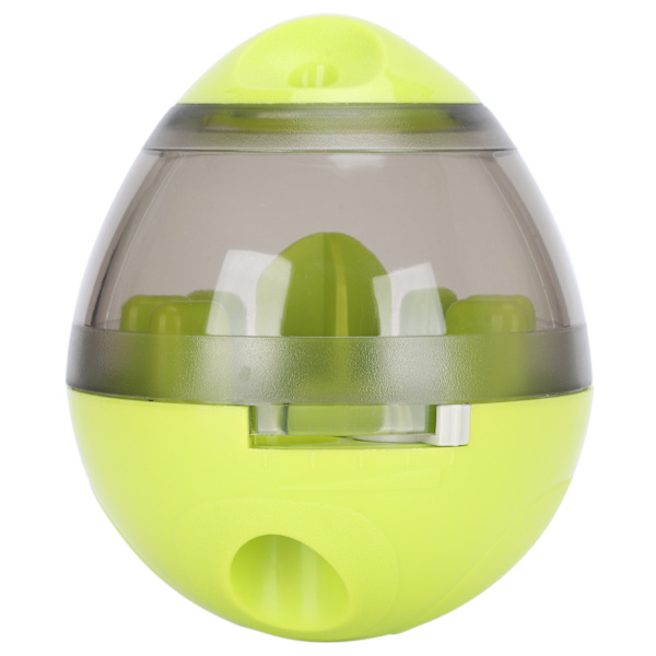 Husdjur Hundar Läckande Mat Dispenser för Tumbler Ball ABS PC Training Interactive Toys Grön