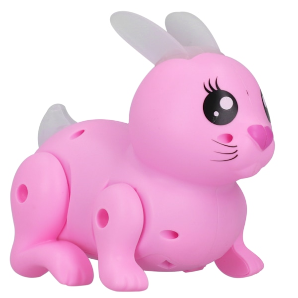 Elektronisk hoppekanin Lyd Simulering Bunny Model Sjov Børnelegetøj Gave Pink