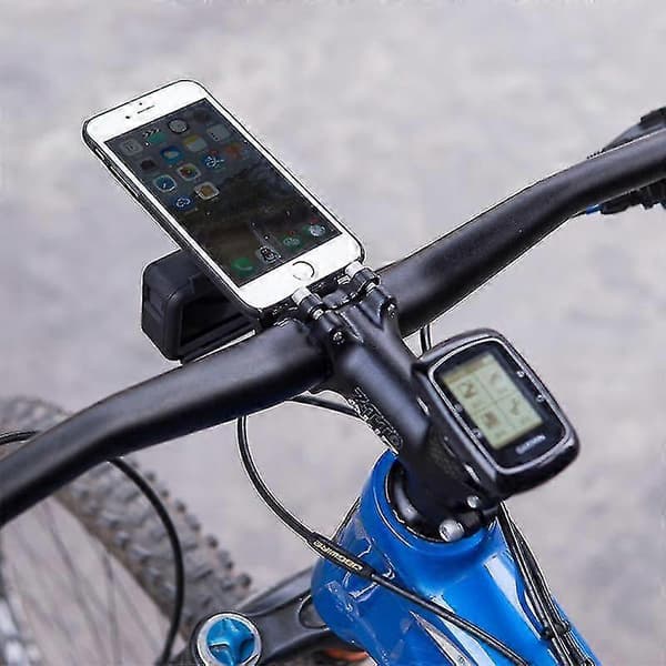 Cykelcomputer universaladapter til Garmin-beslag forlænget telefonholder 1 stk - sort