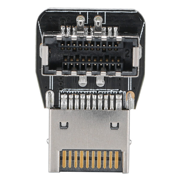 Front TYPE-E Adapter Header PC Moderkort USB3.1 10G 90 graders styrvinkelomformer PH74A