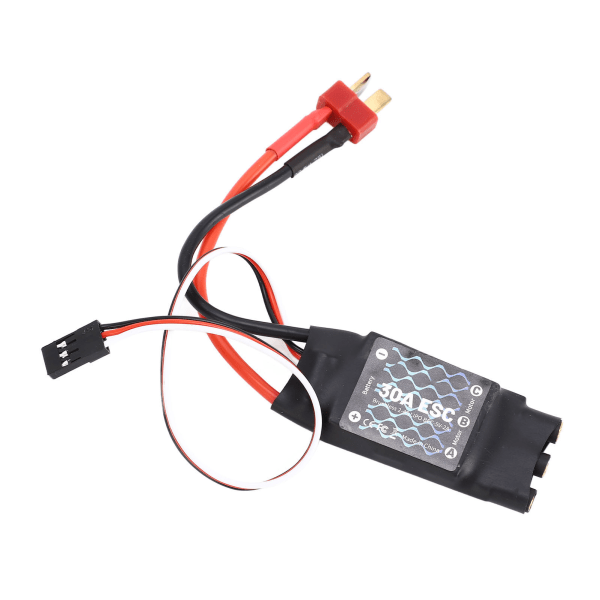 Borstlös ESC 30A T Plug RC Borstlös ESC för RC Fixed Wing Aircraft Small Quadrotor