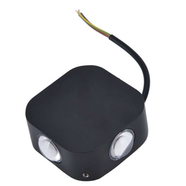 Modern minimalistisk LED-vägglampa 3000-3500K Varmljus Retro Aluminium LED-vägglampa för utomhus och inomhus