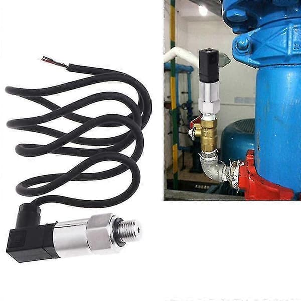 Trykktransmitter Trykksensor Sensor 0-10bar 9-32vdc G1/4 4-20ma 0,5%