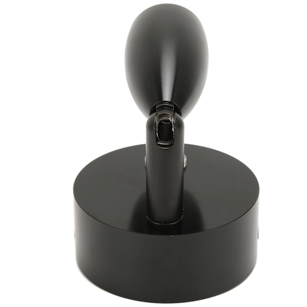 Läslampa för husbil med USB Typ C-port Blå Nattlampa 3-färgsbländande Båtläslampa Polerad yta Touch Switch DC12‑24V Svart