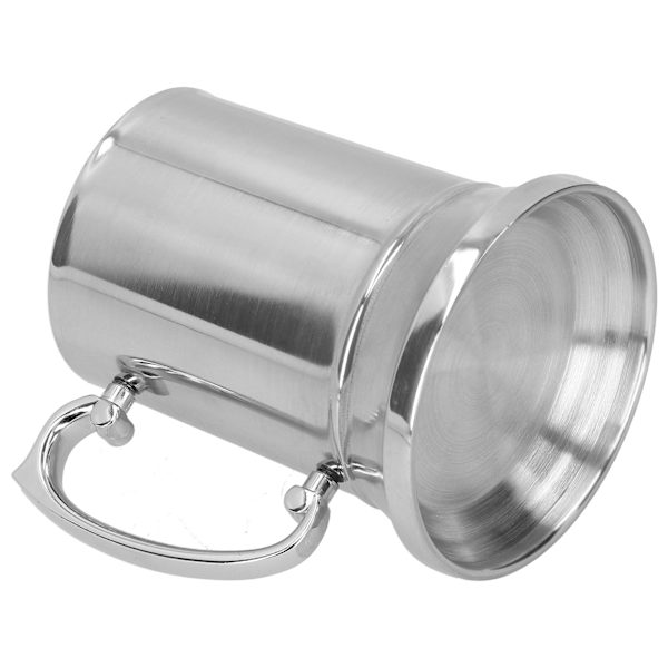 Krus i rustfritt stål Sølv med håndtak for barutstyr Cocktailglassbeger 560 ml
