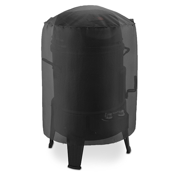 Vattentät BBQ-överdrag Grill Gasgrill-överdrag Utomhus Heavy Duty-skydd 70*70*70 cm (svart)