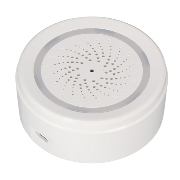 Smart Lyd- og Lyssensor Alarm Multifunktion 90dB USB Trådløs WiFi Lyd- og Lyssensor Sirene til Hjemmesikkerhed