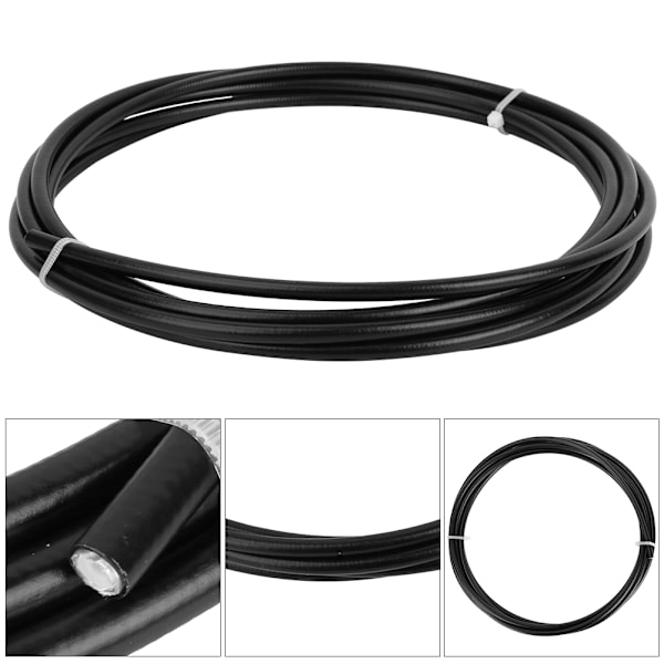 TRLREQ Mountainbikebromsoljerör 2mm*5mm*3meter Flätad Mountainbikebromsslang