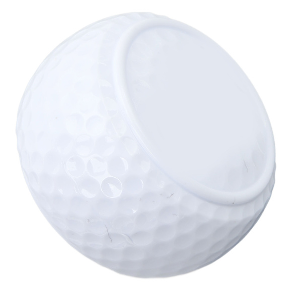 Golfträningsboll Syntetgummiharts platt form Träningsboll för puttingprecisionstränare för puttinggreen eller matta Golfträningshjälptillbehör