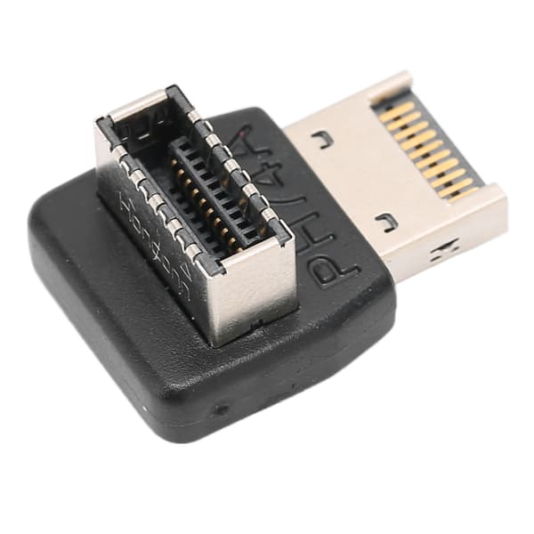 USB3.1 TYPE E Adapter Computer Motherboard USB3.1 TYPEE Adapter 90 Graders Styringsalbue (PH74A)