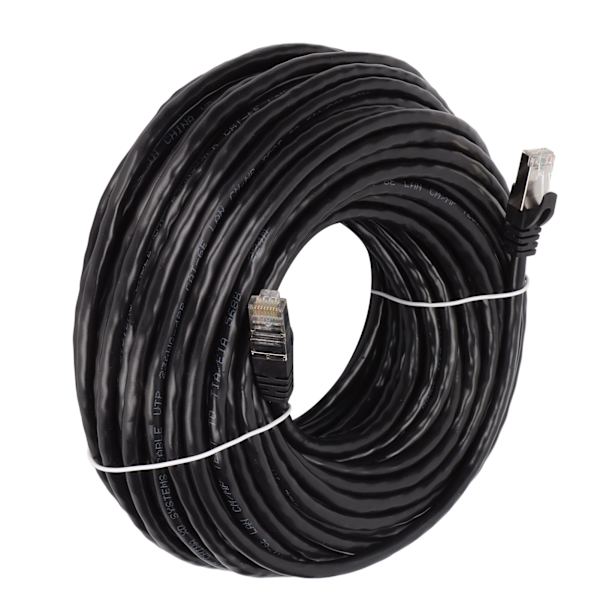 Cat 6 Ethernet-kabel EMI-skydd Låg returförlust 10 Gbps Höghastighets RJ 45-kontakt Internetsladd för PC 30 meter