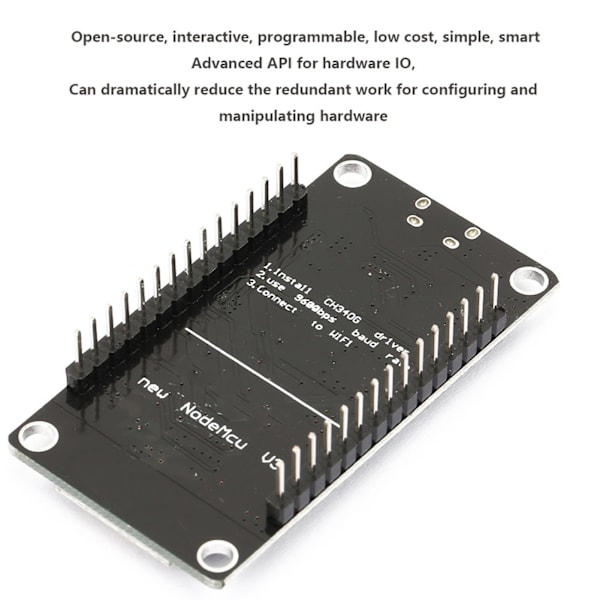 ESP8266 CH340G NodeMcu Lua WIFI Trådløst Internet Udviklingskort Modul Til IOT