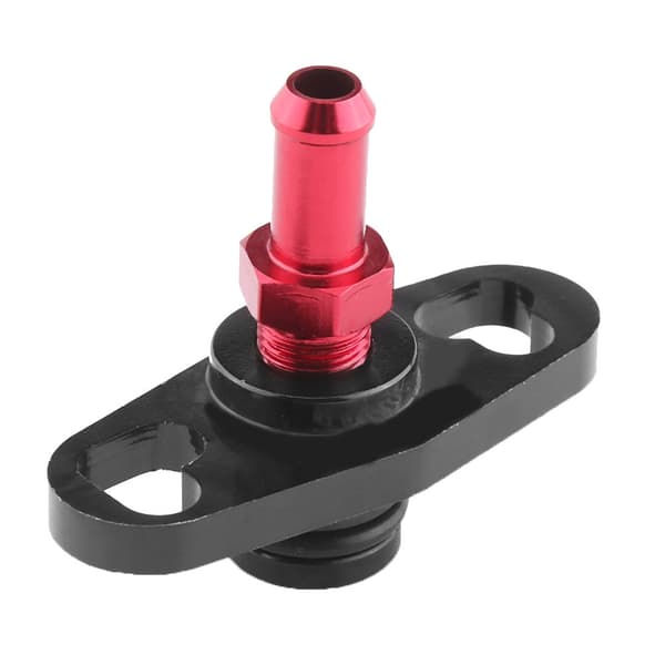 Bil Bränslefördelningsrör Tryckregulator Adapter med Kopplingar för Mitsubishi Evo 1 2 3 ECLIPSE DSM