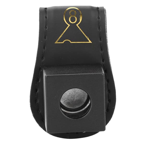 Magnetisk Billardkridtholder med Bælteklips Bærbar Fix Cue Chalk Bag