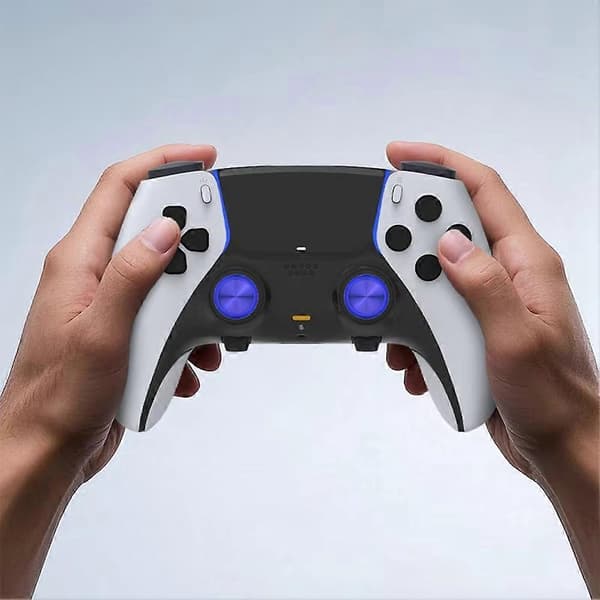 6-i-1 metalbeskyttelse til tommelfingerpinde til Edge Series Controller, 6 udskiftelige joysticks, guld Gold