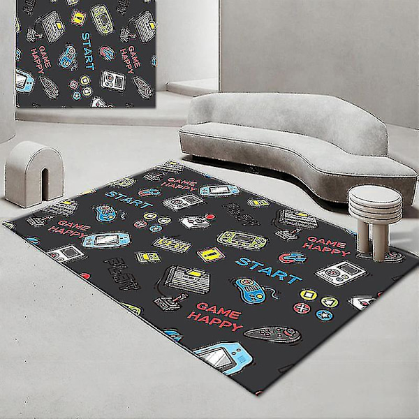 Spil Controller Arealægge Non-slip Indendørs Udendørs Tæppe 80x120cm Stil 06