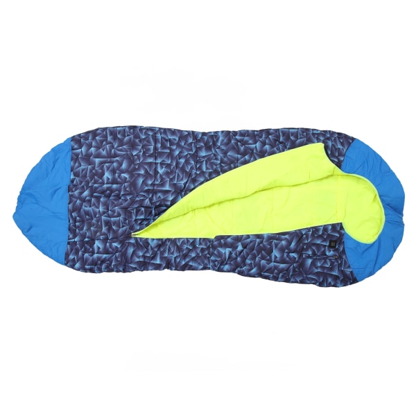 Utomhus uppvärmd sovsäck kamouflage blå USB-laddning 5V 2A 3 temperaturnivåer justerbar uppvärmd sovsäck för vuxna för resor vandring kontor
