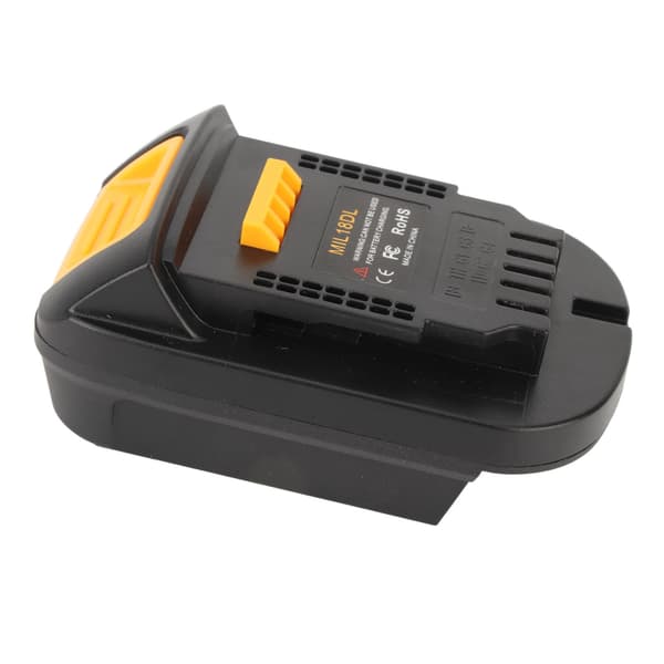 Lithium batteriadapter Power Tool Dock Power Connector Converter til Milwakee 18V MIL18DL