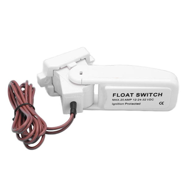 Flottörbrytare 12‑24‑32V 18AWG ultraljudssvetsning läcker inte Automatisk länsnivåkontroll för yachtbåt
