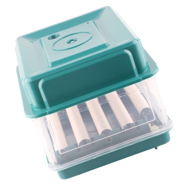 Egg Incubators Automatic Adjustable Tray Incubator Household Egg Turner for Hatching US Plug 110V 12 Eggs
