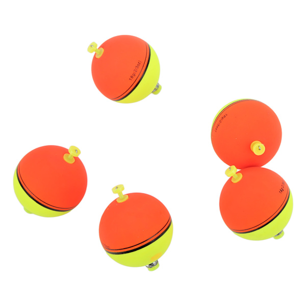 5 stk EVA Skum Fiskeflyte Fiskebobber Runde Flyte Fiske Driv for Ferskvann Saltvann 18g/0.63oz