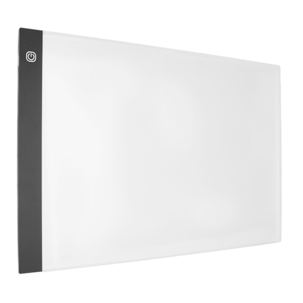 LED-lysboks Tracer 3 nivåer Lysstyrke Mykt hvitt lys USB-lading Ultratynn A3 Tracing Pad for scrapbooking embossing