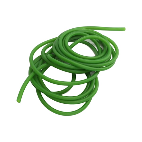 Q4070 5M Luonnonlateksikumiröör Stretch Elastinen putki Ulkoilma Metsästysvaihto NauhaFluoresoiva Vihreä