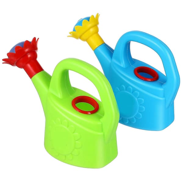 Badeleker for barn med vannkylling i plast, 2 stk, assorterte farger