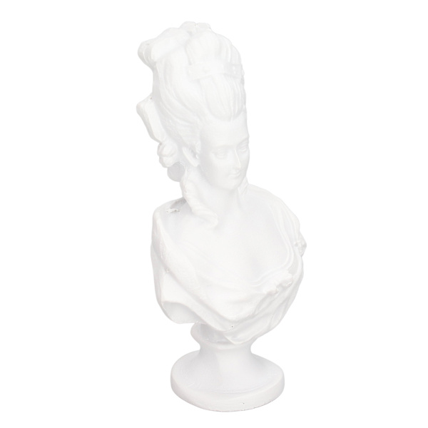 1:12 Dukkehuss Miniatyr Byststatuette Harpiks Levende Naturtro Fint Kunstnerisk Mini-rums Bystskulptur