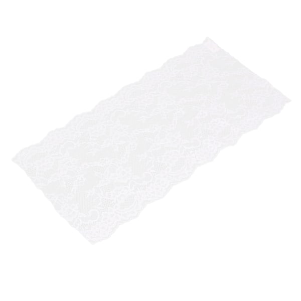 10 Yards Bred Spetskant Multi Purpose 4 Färger 23cm Bredd Mode Elegans Klädtillbehör Spets för Hushåll Rosa