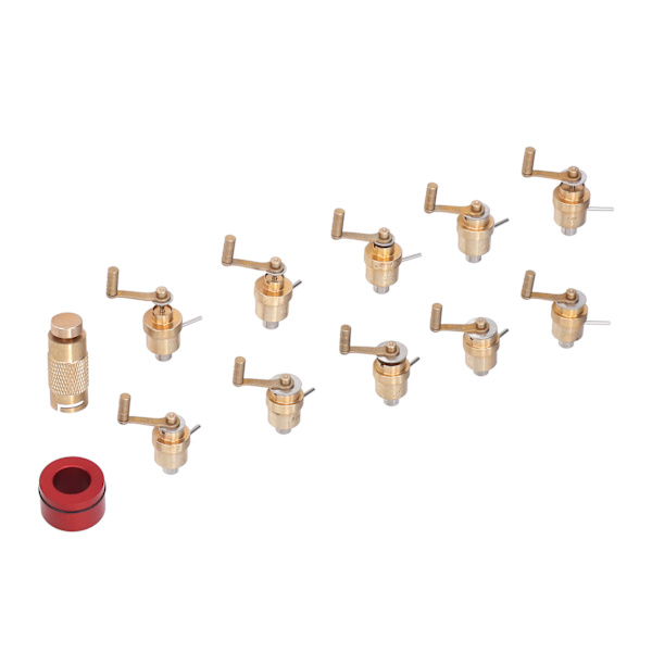 Mainspring Winder Set Mässing Klocka Reparations Verktyg Armbandsur Reparation Kit Gör det själv Urmakare Verktyg