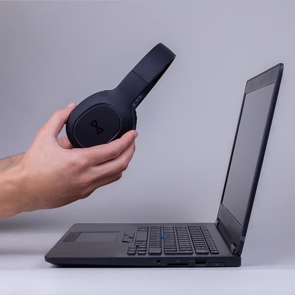 FOREVER Trådløse Bluetooth 5.1 Hovedtelefoner, AUX, Med Mikrofon Sort Svart black