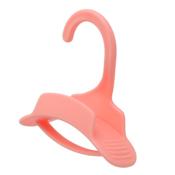 Handväska Hanger Multifunktion Utrymmesbesparande Handväska Organizer Krok för Handväska Ryggsäckar Kläder Rosa