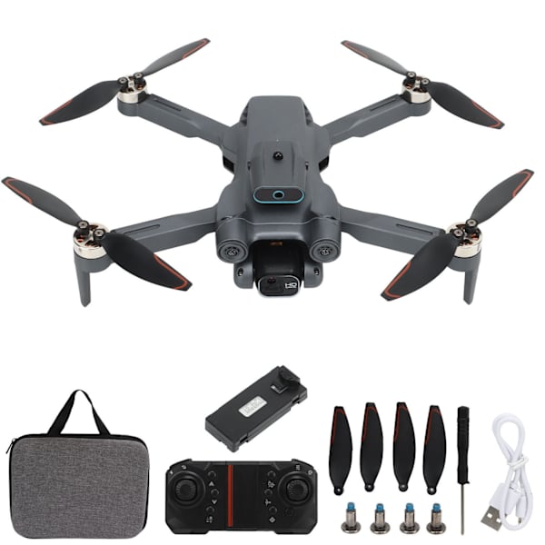LS S1S Mini Drone Esteiden Välttely Harjaton Moottori Kaukosäädin Quadcopter Drone Kameralla Aikuisten Lapsille 4K Kolme Akkua