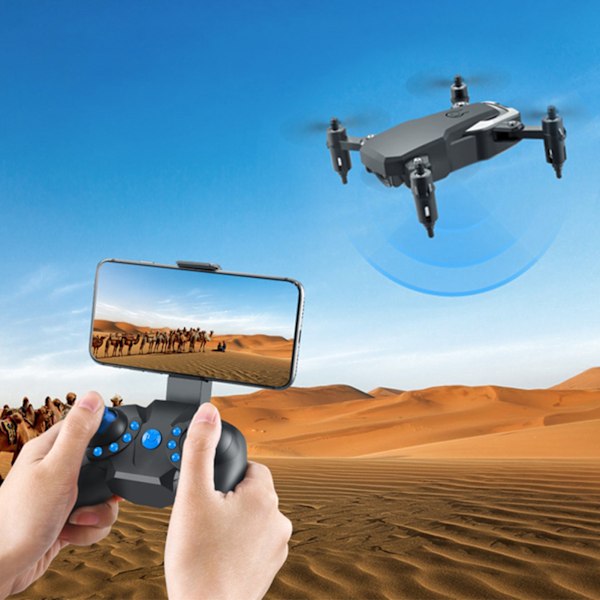 S15 Mini Foldbar Drone Lufttrykssæt Højde Børn RC Drone Quadcopter Legetøj 30W WIFI