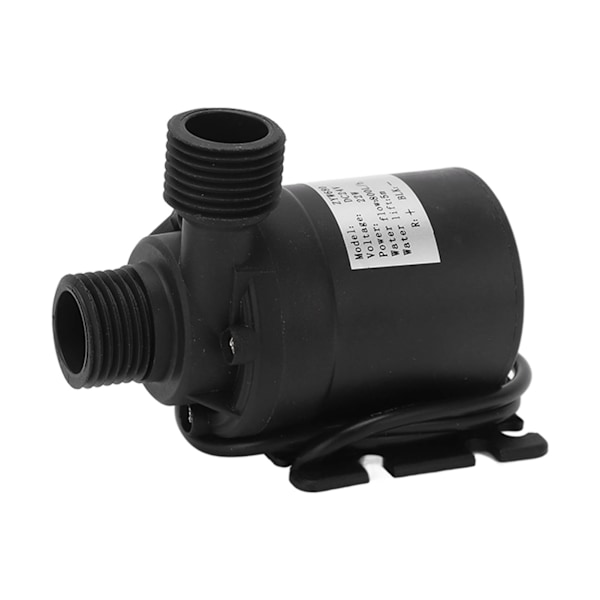 DC 24V borstlös vattenpump dränkbar 800L/H Flöde 9500rpm IP68 Vattentät för dammakvarium