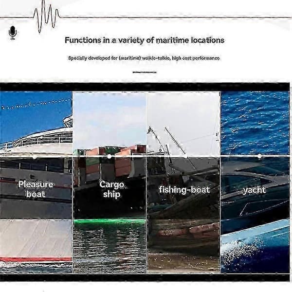IC-M25 Vanntett VHF Marinradio Flytende Transceiver