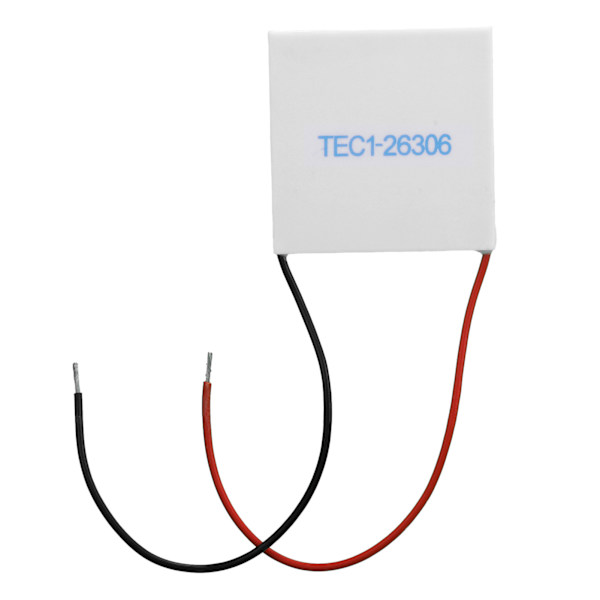 Termoelektrinen jäähdytyslevy Puoliohjainjäähdytin Jäähdytyselementti TEC1-26306 50 x 50 mm 24V 6A