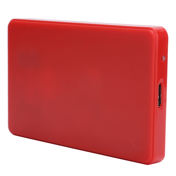 Ulkoinen kiintolevy USB3.0 HDD 2.5 tuuman levy pöytätietokoneelle, kannettavalle tietokoneelle, tarvikkeet, punainen 320 Gt